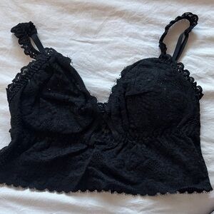 Aerie Black Lace Bralette